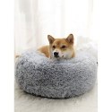 Legowisko włochate dla psa szare 22759