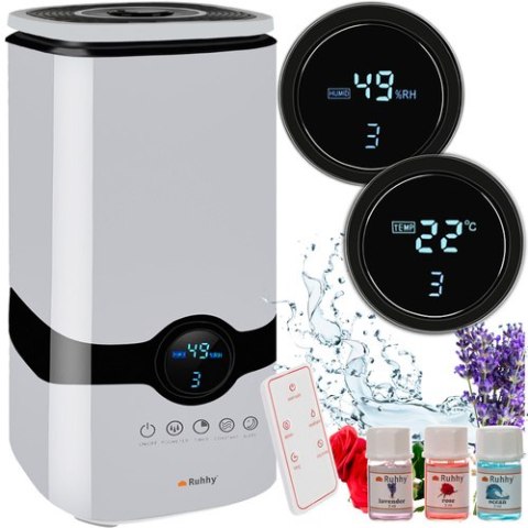 Nawilżacz powietrza z aromaterapią Ruhhy 22739