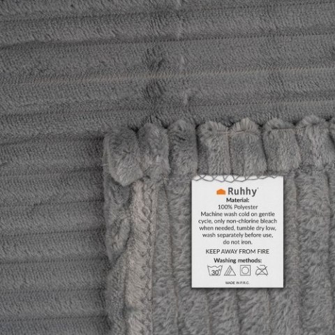 Koc 1,6x2m- szary Ruhhy 24494