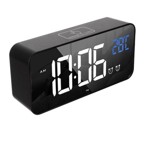 Budzik- zegar LED Izoxis 24736