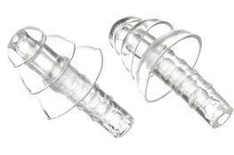 ZATYCZKI DO USZU SILIKON EP-3 BIAŁE