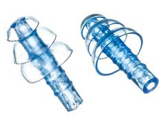 ZATYCZKI DO USZU SILIKON EP-3 NIEBIESKIE