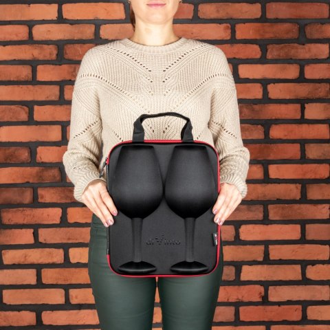 Etui z kieliszkami Who cares rocznica Walentynki