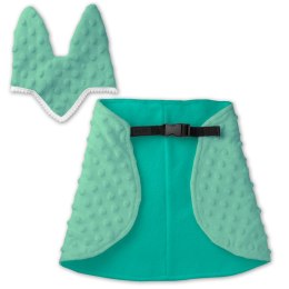 Derka i nauszniki Skippi dla Hobby Horse - zielona - pastelowa