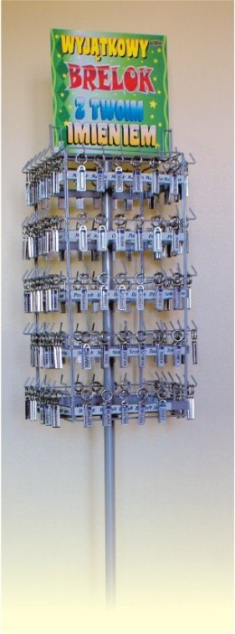 Brelok imiona męskie metal 10szt. | 5872