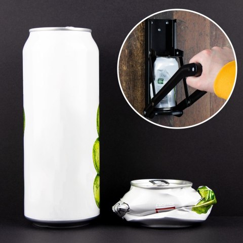 Zgniatacz puszek MAX z otwieraczem eko gadżet