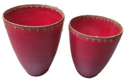 Kosz donica bambus 2szt 40cm , 45cm TGM3204