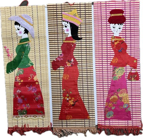 Mata/obrazek bambusowy 62x22