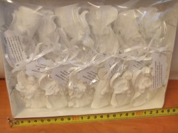 Aniołek podziękowania KOMUNIA D 12szt.