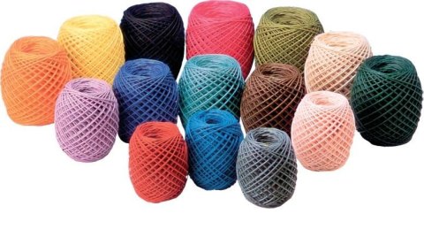 Sznurek papierowy 20m 12szt. | SZP-20