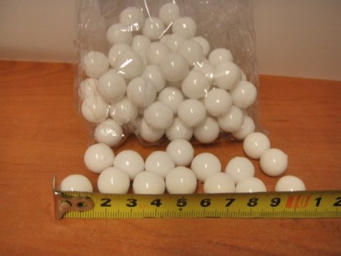 Kamyki kulki 120g białe K1409-1195/281