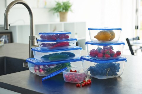 Pojemnik 6szt. polar 2,5l kwadrat | 1677