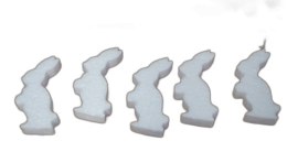Zając styropianowy 100szt. 7/1cm | 2227