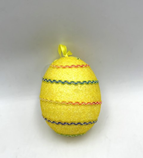 Jajko do zawieszenia zdobione duże | SXE11138IM