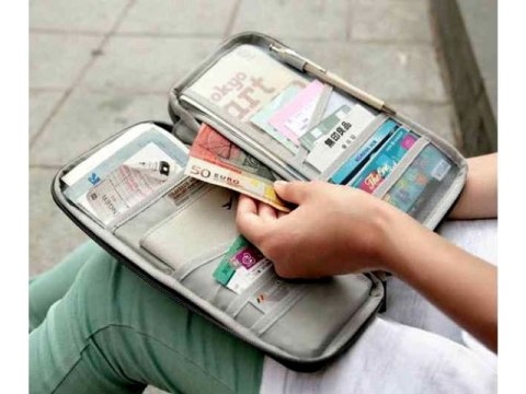 Organizer podróżny paszportówka turystyczna saszetka SN003-1