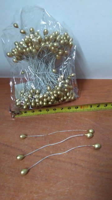 Druciki ozdobne 144szt. mix | ZF03-1