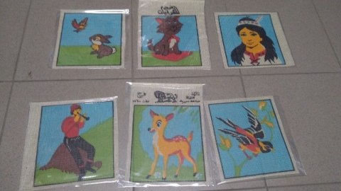 Kanwa / płótno do haftowania 16 x 16 cm