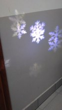 Projektor / rzutnik wodoodporny PŁATKI ŚNIEGU śnieżynki | J2297