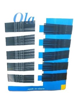 Wsuwki do włosów 100szt czarne