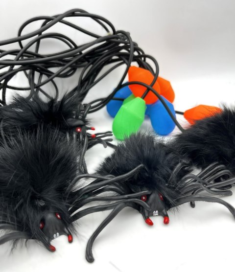 Pająk gumowy skaczący 10szt.