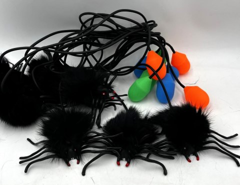 Pająk gumowy skaczący 10szt.