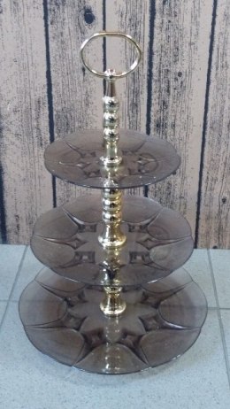 Patera 3-poziomowa piramida dymna metalizowana