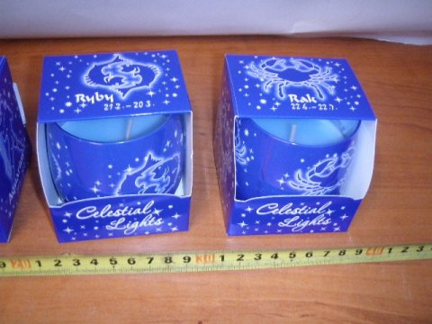 Świeca zapachowa zodiaki