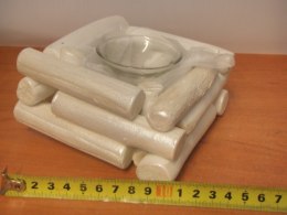 Świecznik biały na tea light 4 SZT TG13123