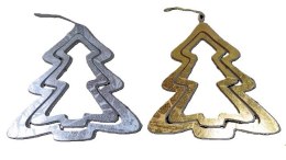 Choinka drewniana 30cm zawieszka 3D