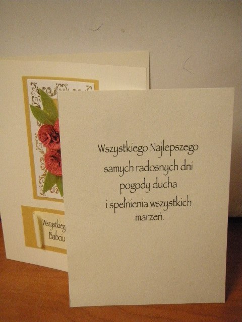 Karnet artystyczny piccolo BABCIA 7382