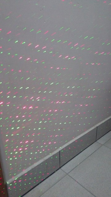 Projektor rzutnik laserowy + pilot wew/zew J2298