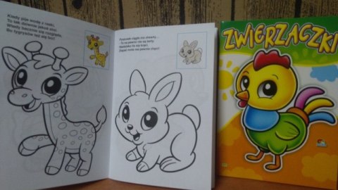 Kolorowanka ZWIERZACZKI