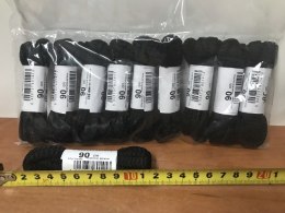 Sznurowadła 10par CZARNE 90cm