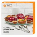 Patera szklana okrągła obrotowa 30cm TAMARA
