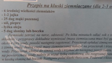 Przecierak do klusek ziemniaczanych 147