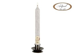 Świeca stearynowa 16szt. STALOWE MAGNOLIE 200/21mm