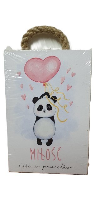 Tabliczka / obraz do zawieszenia 10 x 15 MIŁOŚĆ....