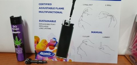 Zapalniczka 48szt. ATOMIC