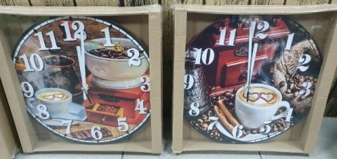 Zegar ścienny 30cm KAWA