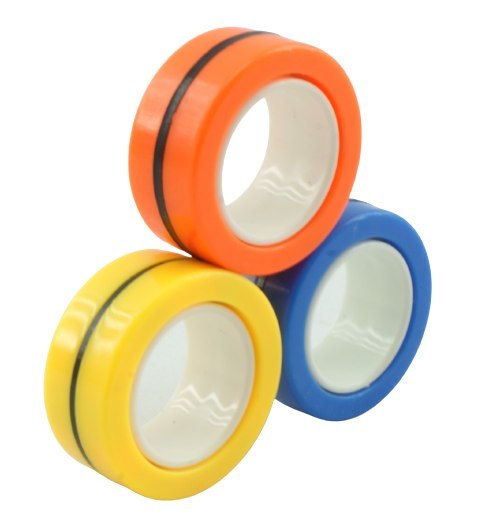 Pierścienie magnetyczne odstresowujące FIDGET SPINNER