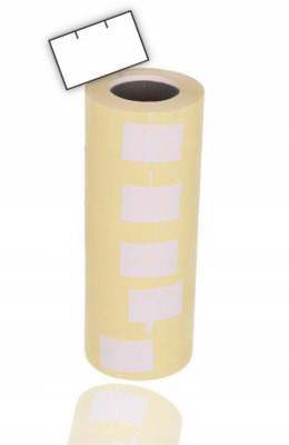 Taśma do metkownicy 5szt. BIAŁA PROSTA