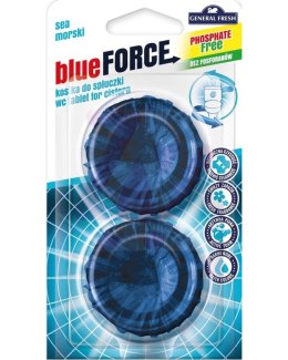 Kostka do spłuczki WC morska General Fresh Blue Force 2szt.
