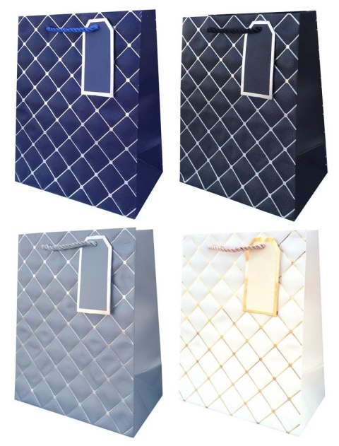 Torebki papierowe tłoczone 12szt. 23x18 nr 409 | QPM-097
